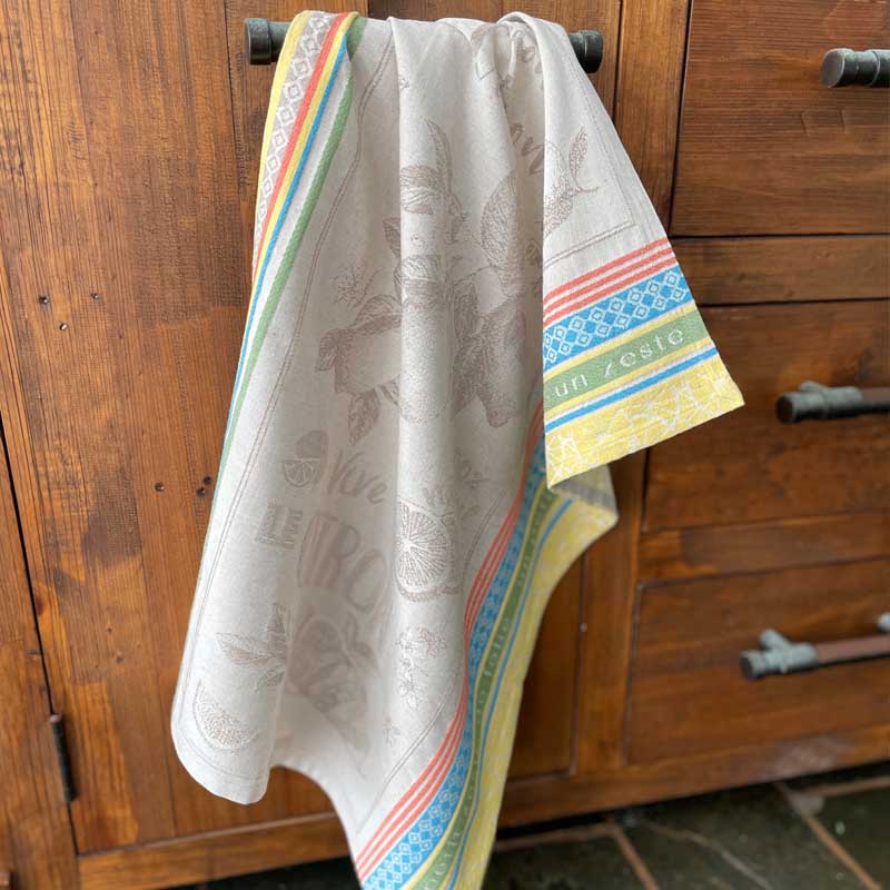 Zeste Cotton Tea Towel